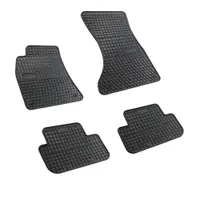 Set covorase auto din cauciuc Audi A4-B8 2007-2015, presuri FROGUM, negre, 4 buc.