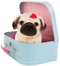 Jucărie de pluș Studio Pets - Pugug Snuggle, cu accesorii