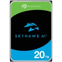 HDD Video Surveillance SEAGATE SkyHawk AI 20TB CMR, 3.5", 512MB, SATA, Rescue Services 3 ani, TBW: 550