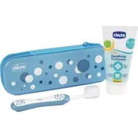 Chicco Always Smiling Set 6m+ set pentru îngrijirea dentară cu sac