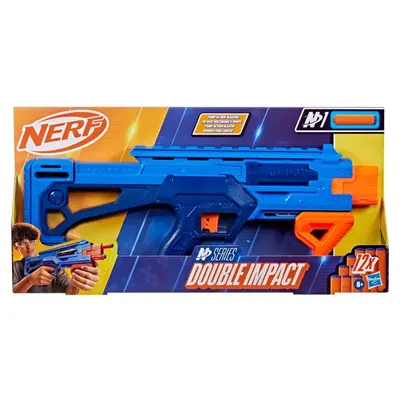 NERF N Series Double Impact Blaster cu 12 Sageti N1