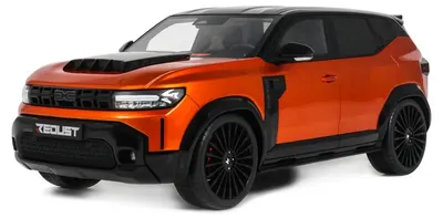 Model colecționabil OTTOMobile Contemporary: Automobile - Dacia Duster Redust Sport 4X2 Hybrid (Portocaliu) (2025)