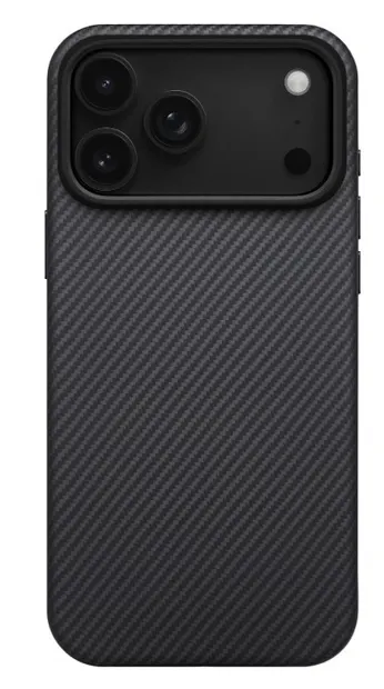 Husa Pitaka - Ultra-Slim, iPhone 17 Pro, Black/Grey