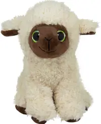 Jucărie de pluș Amek Toys - Oaie, 18 cm, Sortiment