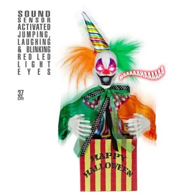 Decor clown in cutie animat Widmann Italia 10997