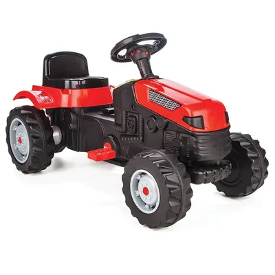 Tractor cu pedale copii Pilsan - Active, rosu