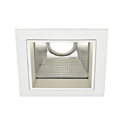 LED Downlight PRO S, pătrat, alb, incl.LED modul 800, 4000K