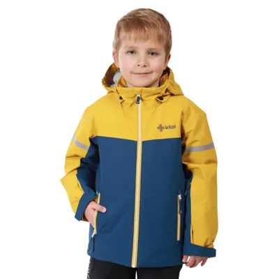Geaca ski sau snowboard KILPI Ateni, Galben, Copii
