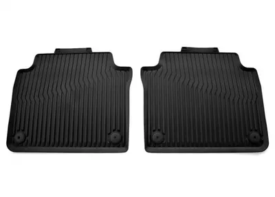 Covorase de cauciuc All-weather originale Audi A8 Limuzina (4N) 2018+, set spate, sasiu scurt