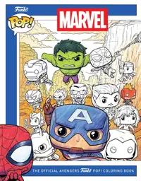 Carte de colorat Insight Editions - Marvel: The Official Avengers Funko POP!