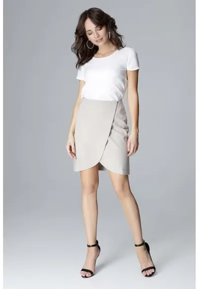 Fusta model 123557 Gri - Gri