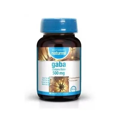 GABA 500 mg cu Biotina 50 mcg – 60 capsule Naturmil