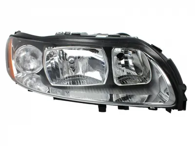 Far dreapta (H7 H9, electric, cu motoras, fundal negru) VOLVO S60 I, V70 II, XC70 CROSS COUNTRY