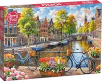 Puzzle Cherry Pazzi din1000 piese - Lalele din Amsterdam