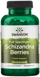 Full Spectrum Schizandra Berries, 525 mg, 90 capsule, Swanson