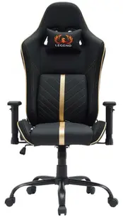 Scaun de gaming RFG - ON LEGEND, negru/auriu