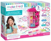 Set creativ 5 în 1 Make it Real - Creează-ți brățări