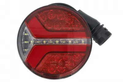 Stop spate stanga dreapta ECOrotund (LED, 12 24V, cu lumina de ceata, lumina de marsarier, lumina parcare, fara proiector, lungime cablu: 0,3m, surub, conector: ASS2 2PIN ASS2 7PIN)