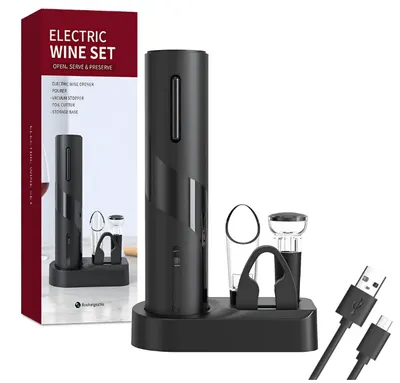 Set Tirbuson electric din 5 piese Incarcare USB multifunctional