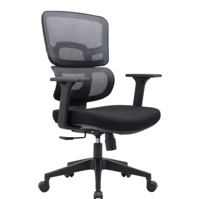 Scaun de birou ergonomic Alvero cu spatar din mesh si reglaje multiple - dimensiuni W720*D640*H1060-1155 mm