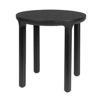 Măsuță auxiliară rotundă cu aspect de lemn de frasin ø 45 cm Storm – Zuiver