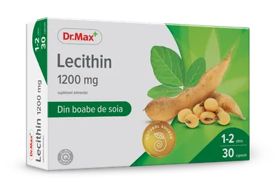 Dr. Max Lecitina 1200mg, 30 capsule moi