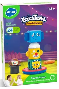 Joc inteligent pentru copii Hola Toys Educational - Aventurile în circ
