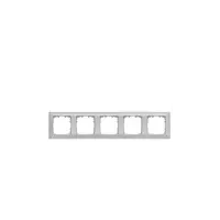 Placa ornament 5 module Aluminiu metalic Siemens Delta