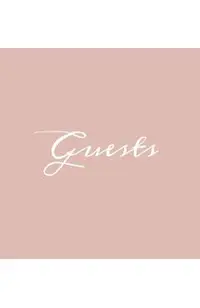 Guests Hardcover Guest Book: Blush Pink Guestbook Blank No Lines 64 Pages Keepsake Memory Book Sign In Registry for Visitors Comments Wedding Birth