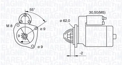 Electromotor (12v, 1,1kw) Potrivit Citroen Ax, Berlingo, Berlingo Multispace, Berlingo Minivan, Bx, C15, C15 Minivan, C2, C3 I, C3 Ii, C3 Pluriel, C4, C4 I, C-Elysee, Nemo 1.0-2.0 10.82