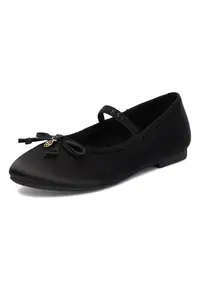 Pantofi copii - balerini - negru - textil