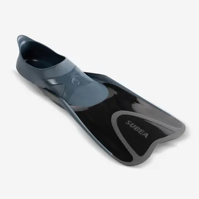 Labe de înot scufundări și snorkeling FF 100 scurte Negru Adulți