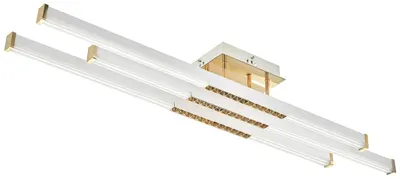 Plafoniera LED Elbulgaria - Scordia, 3054-3gd, 66W, IP20, auriu