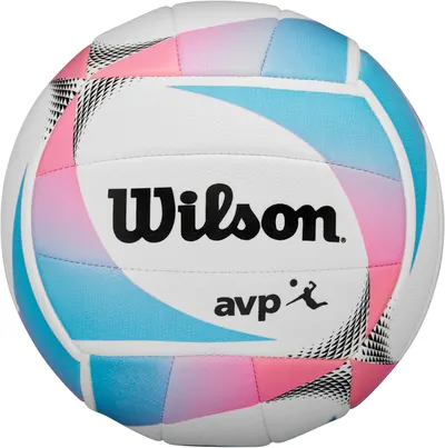 Minge de volei Wilson - AVP Replica Kaleidoscope, mărimea 5, multicoloră