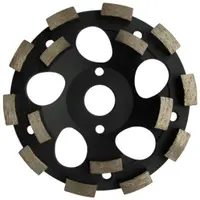 Cupa diamantata rand dublu diamant pt. Sapa/Abrazive 180x22.2mm Premium - DXDH.4307.180