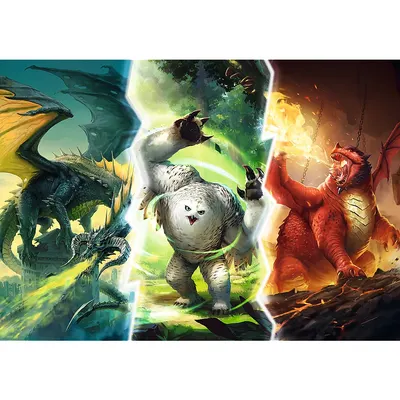 Puzzle - Dungeons Dragons Legendere Misterioase 1000 de piese