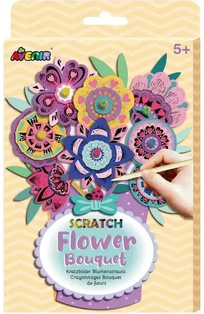 Set joc Avenir Scratch Bouquet - Flori