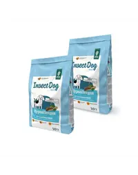 GREEN PETFOOD InsectDog Hypoallergen 2 x 10 kg hrană hipoalergenică câini, cu insecte, fără cereale