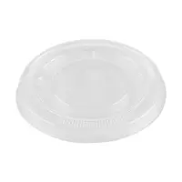 Capace Biodegradabile Compostabile rPET Plate Transparente, Gaura X, 78 mm, 50 Bucati
