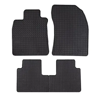 Set covorase auto din cauciuc Toyota Avensis 3 2009-2018, presuri FROGUM, negre, 4 buc.