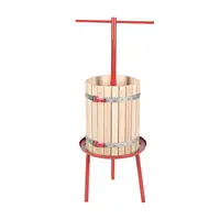 Teasc struguri manual 32L din lemn de fag pentru vin — Micul Fermier GF-1710