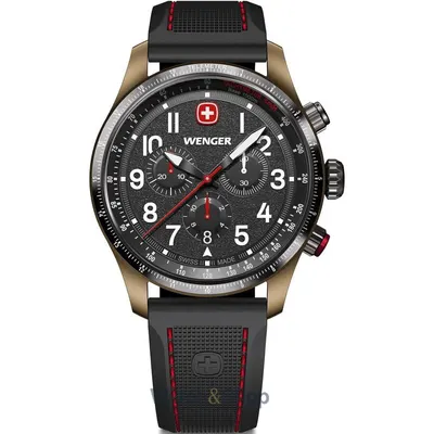 Ceas Wenger Wenger 01.0543.113 Mens Watch Terragraph Chrono 43mm 10ATM