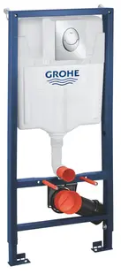 Cadru WC 3in1 Grohe Rapid SL, incastrat, clapeta Skate S crom, suport perete, 39503000