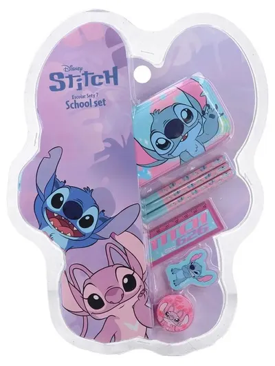 Set școlar Best Buy - Stitch, 7 piese