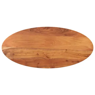 vidaXL Blat de masă oval, 110x40x3,8 cm, lemn masiv de acacia