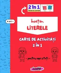 Carte de activități Învățăm Literele