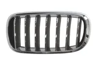 Grila radiator Stanga potrivit BMW X5 (F15, F85), X6 (F16, F86) 2.0D-4.4 2013-2019 - (PURE EXCELLENCE, crom/negru)