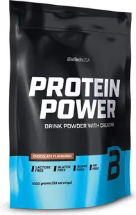Protein Power, ciocolată, 1000 g, BioTech