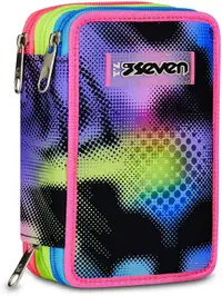 Penar echipat Seven SJ - Fluo, 3 fermoare