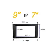 Rama adaptoare de la 9 inch la 7 inch pentru navigatii auto Cod: CHS-9LA7
